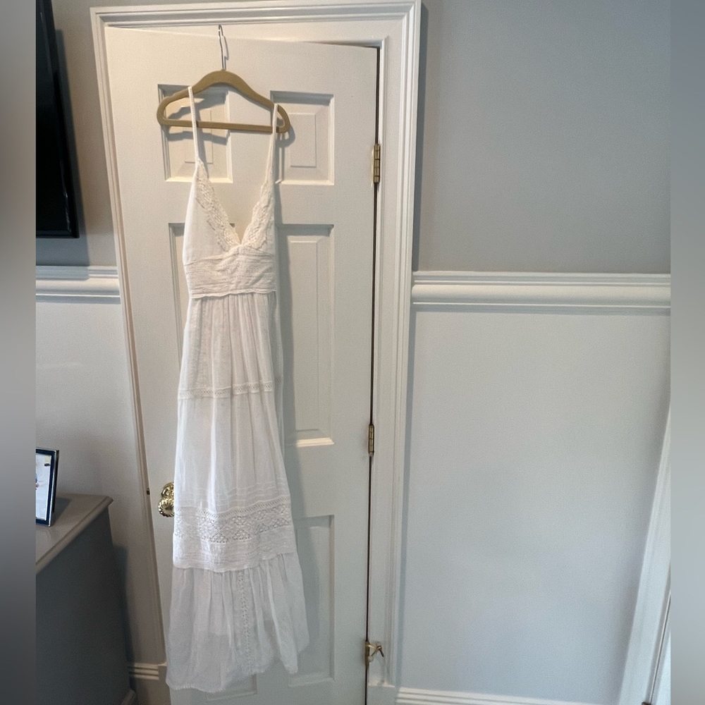 Florabella white maxi sundress looks like love shack fancy, poppette look alike